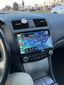 For Honda Accord 2003-2007 Apple CarPlay Android 12 Car Stereo Radio GPS WIFI FM - Picture 1 of 16