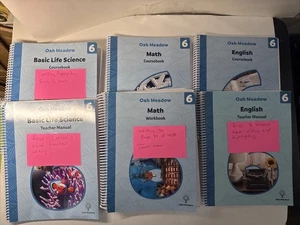 Oak Meadow Grade 6, Coursebooks & Teacher Manuals (2019) - Imagen 1 de 18