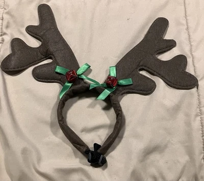 Disfraz de diadema de reno de Navidad para niños niño niña correa ajustable vacaciones Foto 1 de 4