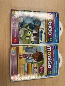 New Monsters University + Doc McStuffins VTech MobiGo Learning System Games - Picture 1 of 5