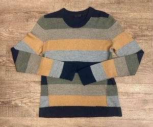 Neu! ATM Anthony Thomas Melillo gestreifter leichter Pullover aus Merinowolle Gr. XS - Bild 1 von 7