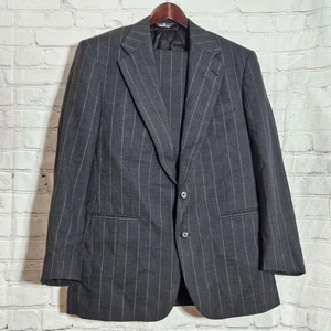 VTG Polo University Club Ralph Lauren Men’s 2 Pc Suit 44R Jacket 35x29 Pants USA - Picture 1 of 24