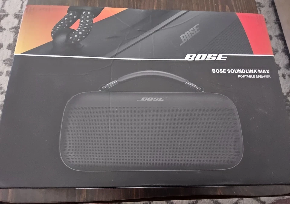 Altavoz portátil Bose SoundLink Max - Negro - ¡Nuevo sellado! Foto 1 de 1