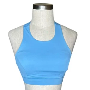 Sujetador deportivo LULULEMON azul vibrante para mujer talla 4 almohadillas extraíbles - Imagen 1 de 7