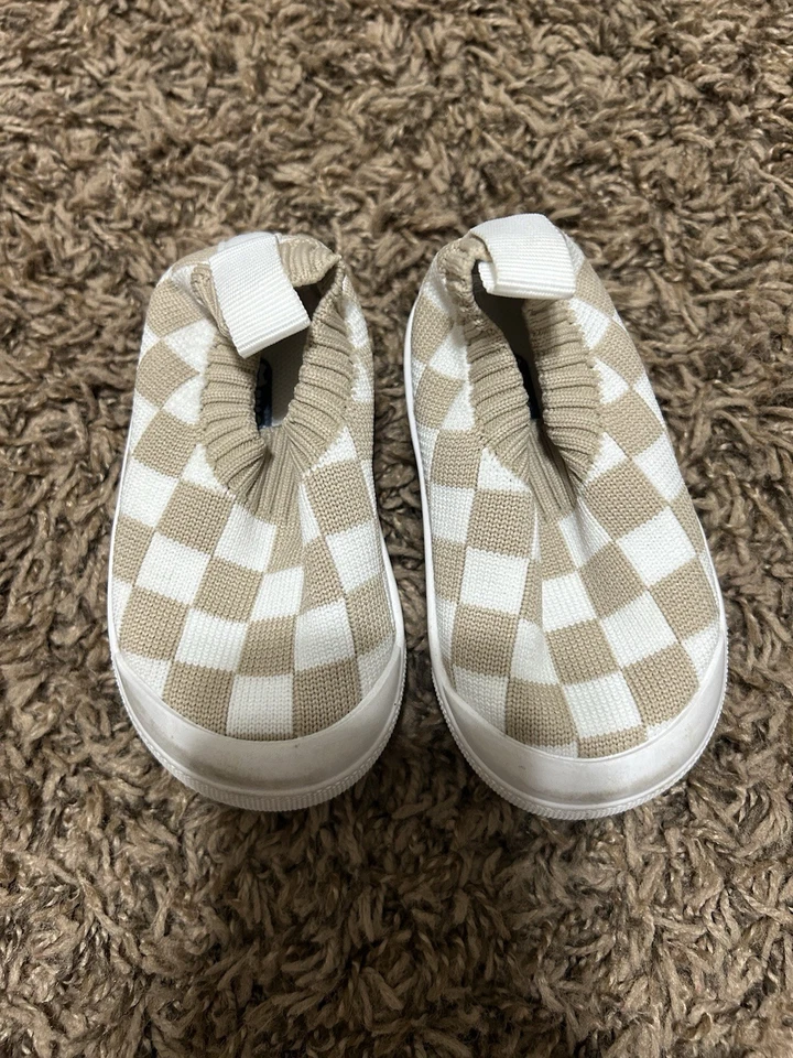 Zapatos de bebé a cuadros talla 3 Foto 1 de 1