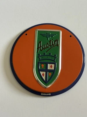 Insignia emblema auto automóvil automóvil metal Austin años 50 Wheaties cereal premium Foto 1 de 4
