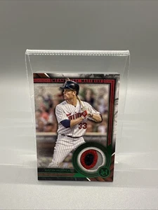 2022 Topps Tier One - Meaningful Material Justin Morneau #MMR1-JM0 1/1 Patch - Picture 1 of 6