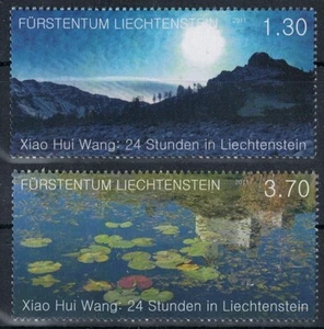 LIECHTENSTEIN 2011 Fotografie di Xiao Hui Wang 2v MNH** - Afbeelding 1 van 1