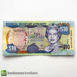 BERMUDA: 1 x 10 Bermuda Dollar 2000 Banknote. - Picture 1 of 3