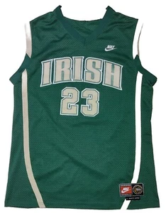 Vtg Lebron J Nike Basketball Jersey Irish High School Lebron James #23 - Picture 1 of 12