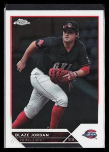 2023 Topps Pro Debut Chrome Blaze Jordan #PDC-124 Chrome - Picture 1 of 2