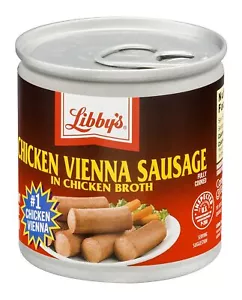 Libby's Chicken Vienna Sausage in Chicken Broth 4.6 Oz (Pack of 6) - Picture 1 of 1