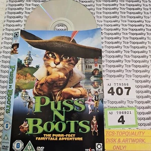 Puss in Boots DVD (2012) Disc And Artwork Only  - Picture 1 of 1