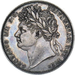 1820 Halfcrown - George IV British Silver Coin - Very Nice - Picture 1 of 2