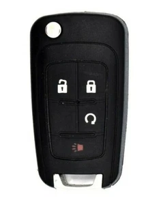OEM Unlocked GMC Remote 20835400 Flip Key Fob OHT01060512 Reshelled - Picture 1 of 3