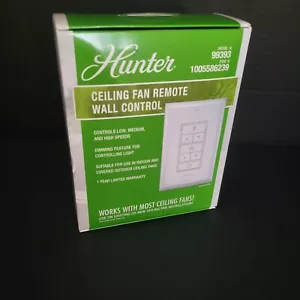 Remote Control Ceiling Fan Wall Hunter Universal 99393 New Open Box - Picture 1 of 5
