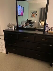 dresser with mirror used