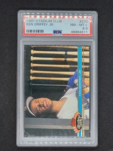 1991 Stadium Club #270 Ken Griffey Jr PSA 8.5
