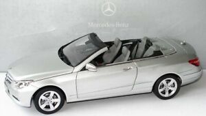 NOREV 2010 MERCEDES E CLASS COUPE CABRIO SILVER (DEALER) 1:18*Almost Sold Out!