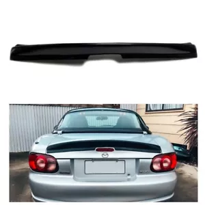 Rear Trunk Spoiler Ducktail Wing for Mazda MX-5 Miata Roadster NB 1998-2005 - Picture 1 of 12