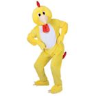 Funky Chicken Easter Costume Adult Deluxe Mascot Fancy Dress Outfit Animal Farm