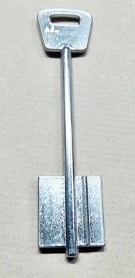 CHIAVE GREZZA SILCA PER SERRATURE A DOPPIA MAPPA BETA RIFERIMENTO SILCA BEL - Immagine 1 di 3