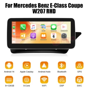 Per Mercedes-Benz Classe E Coupè W207 12,3" Android 14 CarPlay 4G WIFI Autoradio - Foto 1 di 16