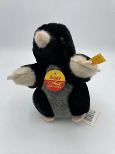 Vintage Steiff Diggy mauiwurt 2185 13 All Tags - Picture 1 of 6