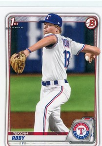 2020 Bowman Draft #BD-76 Tekoah Roby Excellent