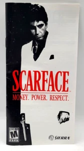 Scarface: Dinero. Potencia. Respeto. (Sony PSP, 2006) SOLO MANUAL DE JUEGO **SIN JUEGO** - Imagen 1 de 2