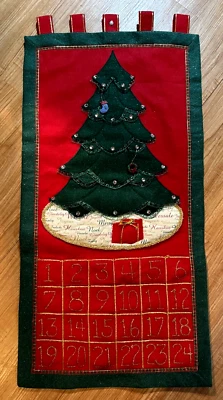 Fabric Advent Calendar ~ 24 Days of Christmas~VERY CUTE~-197 - Image 1 of 4