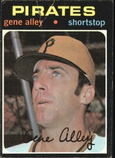 1971 Topps #416 Gene Alley - GOOD 