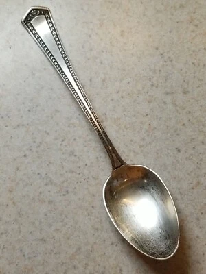 Редкий Mount Vernon из чистого серебра Принстон узор чайная ложка 5 7/8» без моно - Изображение 1 из 3