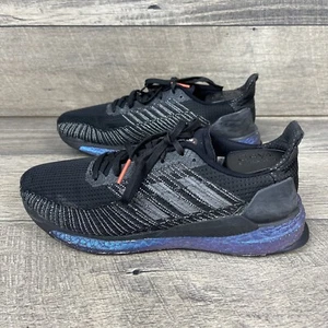 Adidas Solar Boost 19 Purple Tint Black Running Sneakers EG2363 Mens Sz 9 - Picture 1 of 10