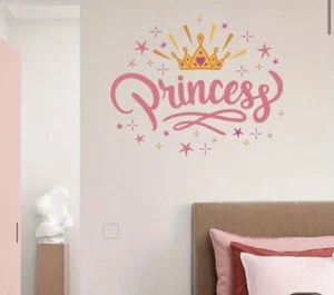 Princess Wall Sticker Beautiful Room Deco - Picture 1 of 6