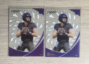 Lot 2x - 2023 Clear Vision Max Duggan RC TCU Horned Frogs #5 Acetate - Picture 1 of 1