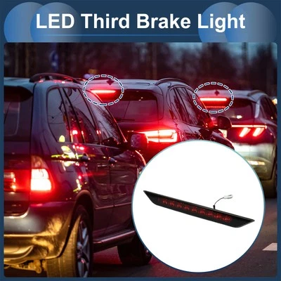 Tercera luz de freno LED para Nissan X-Trail T31 2008-2013 carcasa negra Foto 1 de 4