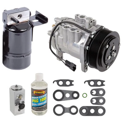 AC Compressor w/ A/C Repair Kit For Dodge D250 D350 W250 W350 - Image 1 of 4