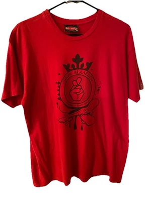 Camiseta Mambo De Colección Keeping It Bastante Real Skateboarding Rojo Fuerte Grande 100% Algodón Foto 1 de 4
