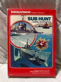 Intellivision Sub Hunt Game                                                    x