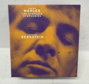 Gustav Mahler Complete Symphonies 12‑CD Box Set – Leonard Bernstein Conductor - Foto 1 di 6