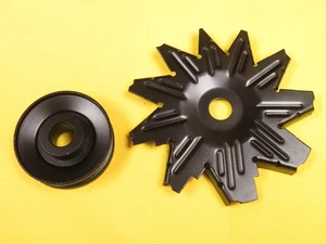 70-73, Ford Mustang Mach1 Torino Cougar F100 Alternator Fan Blade and Pulley - Picture 1 of 6