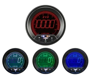 EVO Series 85mm Tachometer w/peak recall & warn 0-11,000 - Picture 1 of 1