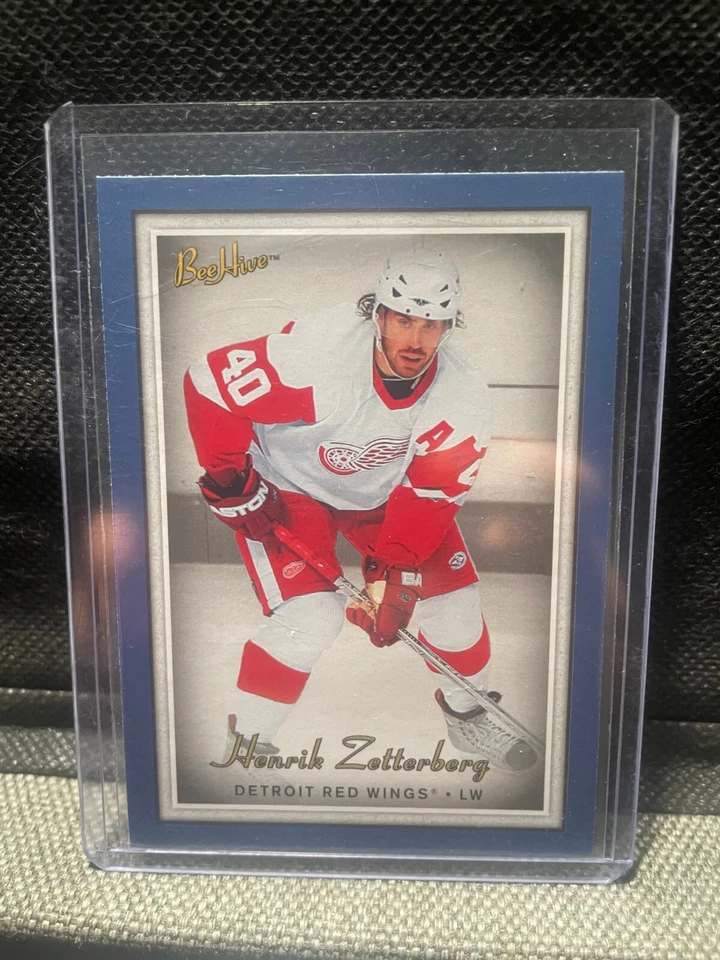 2006-07 Upper Deck Bee Hive Blue Henrik Zetterberg #64 - Image 1 of 1