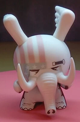 LOCODONTA ~ 3" Kidrobot Series 2013 SIDE SHOW DUNNY /Jon Paul Kaiser artist card - Image 1 of 3