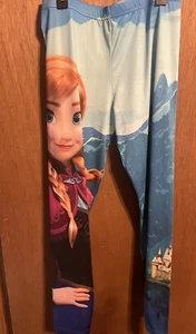 Disney Frozen Juniors Anna Leggings Size Large - Picture 1 of 4