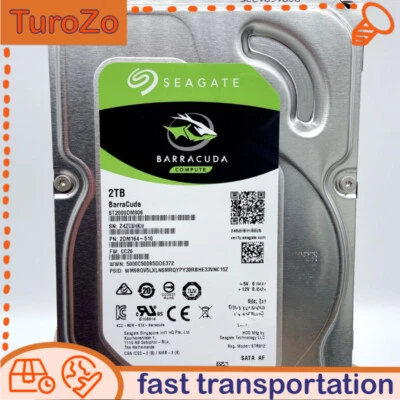 ST2000DM006 Seagate Barracuda 2TB SATA 64MB 3.5" 7200RPM Internal Hard Drive New - Image 1 of 4
