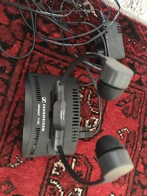 Sennheiser Infraport TI 250 Kopfhörer- Funk, Stereo Kopfhörer. Bitte LESSEN!! - Bild 1 von 4