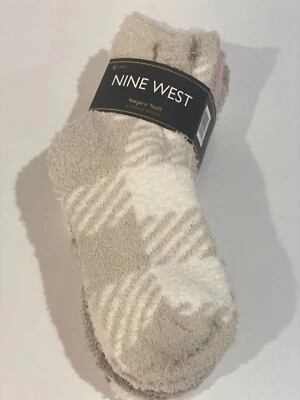Nine West 4 pares de calcetines de salón súper suaves silueta doble. Talla 9-11 - Nuevo con etiquetas Foto 1 de 4