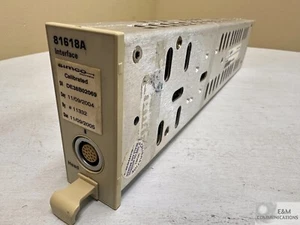 HP 81618A AGILENT SINGLE OPTICAL HEAD INTERFACE MODULE FOR 8166A MAINFRAME - Picture 1 of 4